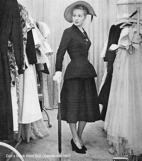 dior first show 1947|christian dior 1947 collection designs.